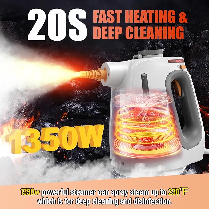 Heavy Duty Handheld Steam Cleaner - Image 2