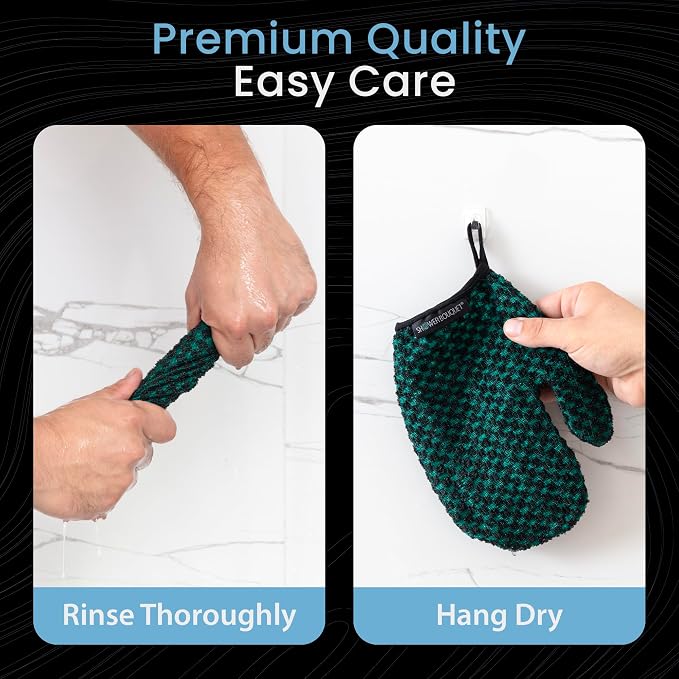Japanese Exfoliating Mitt for Shower - Image 7