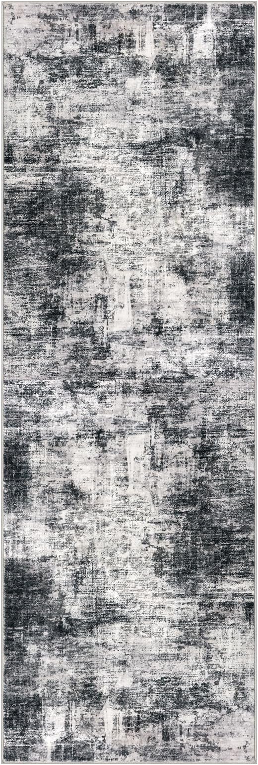 IOHOUZE Abstract Runner Rug 3x8 Ft Washable Runners - Image 9