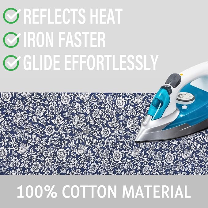 Ironing Board Cover and Pad 15x54 Inch Standard Ironing Board Cover - Image 3