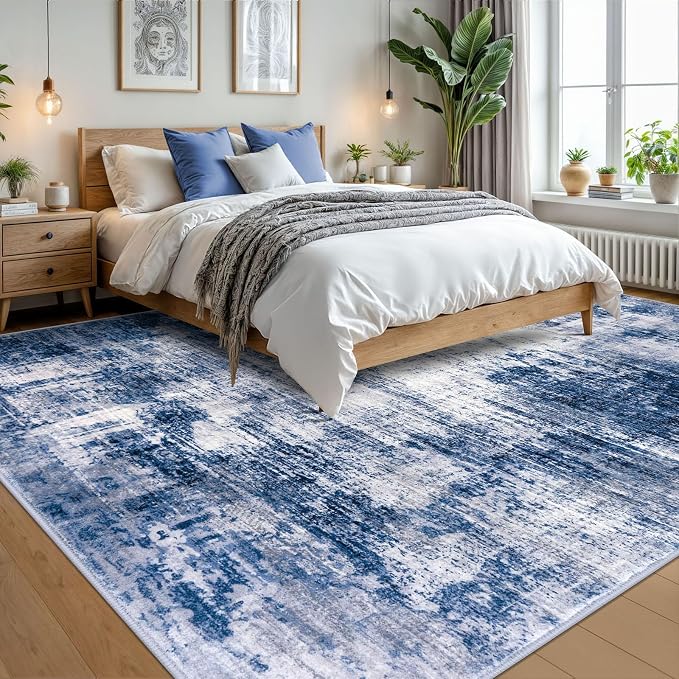 IOHOUZE Abstract Area Rugs 9x12 Ft Washable Large Rugs - Image 8