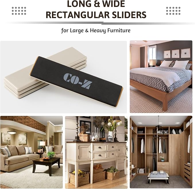 CO-Z Large Furniture Sliders - Image 3