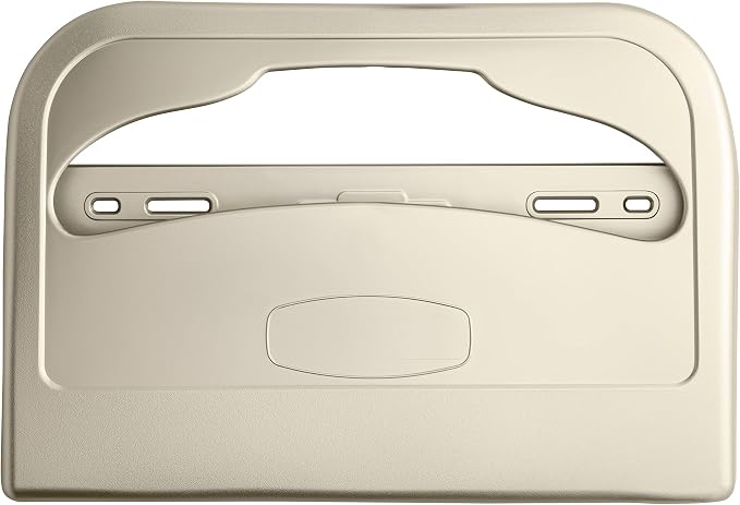EZbrnd Wall Mount Half-Fold Toilet Seat Cover Dispenser by EZbrnd