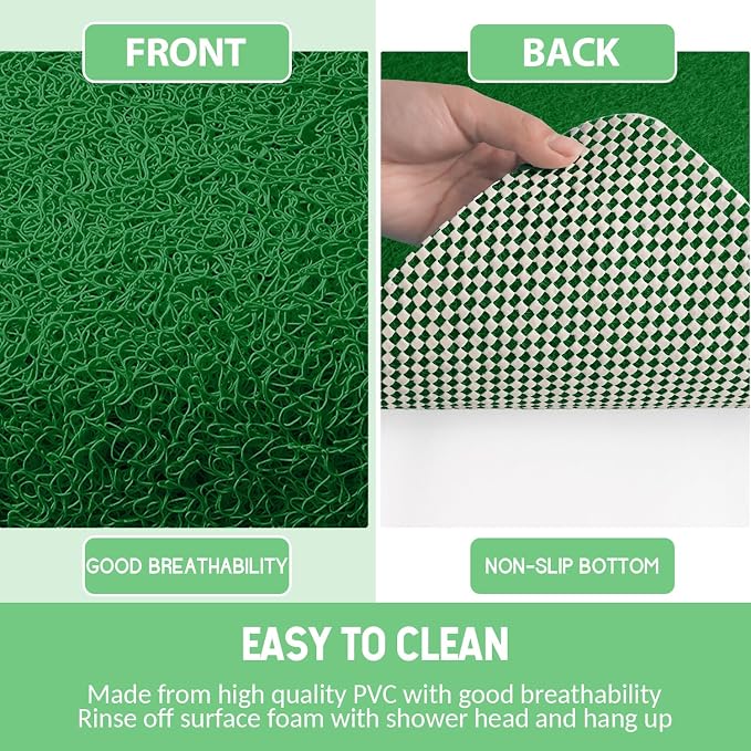 Non-Slip Bathtub Mat, Anti Slip Shower Mat, Fast Drying Bathtub Mats, Foot - Image 4