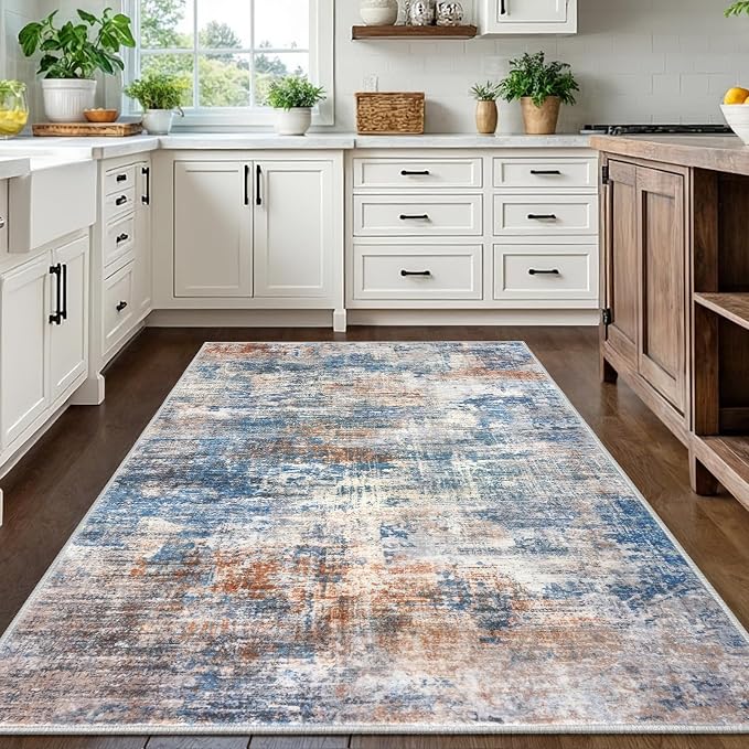 IOHOUZE Abstract Area Rugs 5x7 Ft Washable Rugs - Image 2