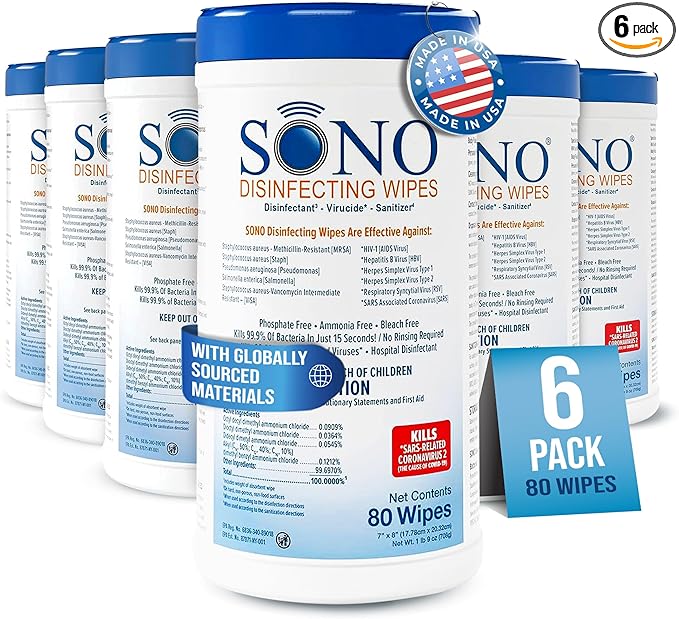 SONO Disinfecting Wipes by SONO