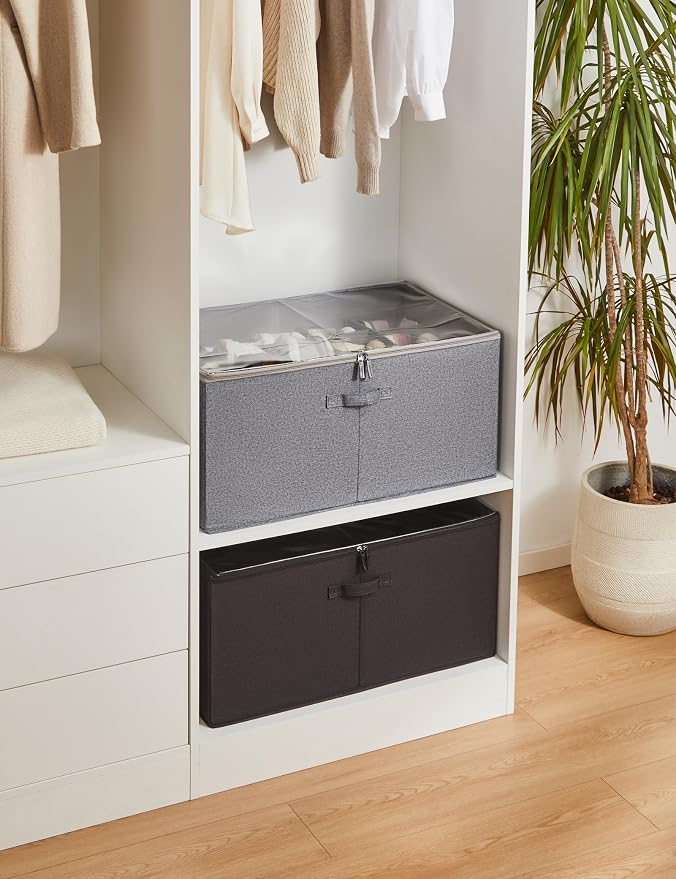 Shoe Storage Organizer for Closet, Shoe Box Organizer, Space Saving Foldable - Image 8