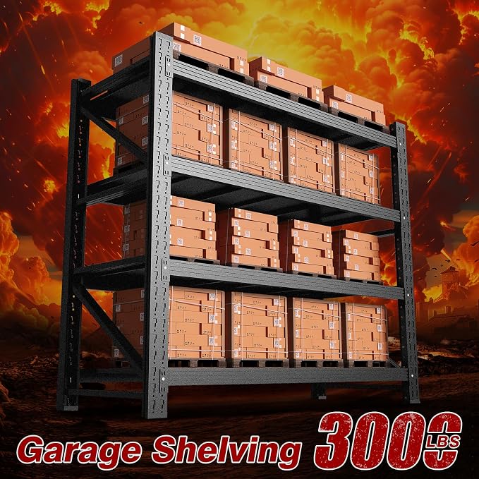 3000LBS Metal Steel Storage Shelves - Image 4