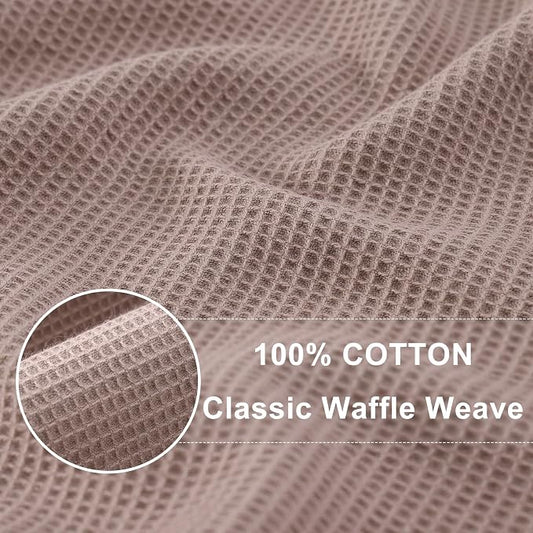 Homaxy 100% Cotton Waffle Weave Dish Cloths - Image 2