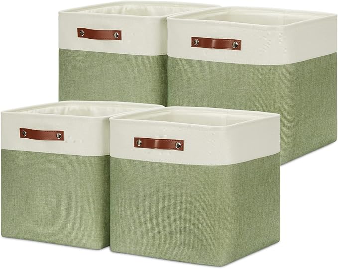 DULLEMELO Storage Baskets for Organizing, Linen Closet Organizers and Storage by DULLEMELO