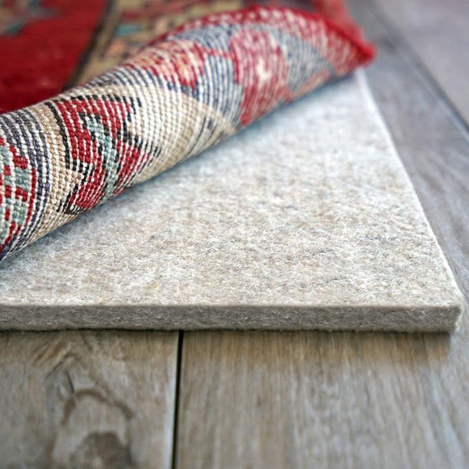 RUGPADUSA - Eco-Plush - 9'10" x 13'10" - 3/8" Thick - 100% Felt - Extra by RugPadUSA