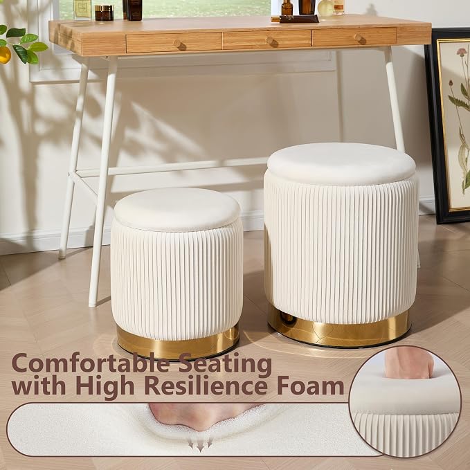 Royal Windsor Round Ottoman - Image 5