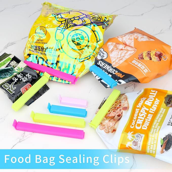 34 Pack Plastic Chip Clips - Image 6