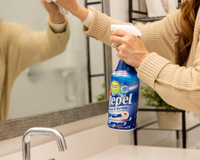 Clean-X REPEL Glass & Surface Cleaner 32 fl. oz. - Image 3