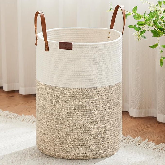 VIPOSCO Tall Laundry Basket, Large Dirty Clothes Hamper by VIPOSCO