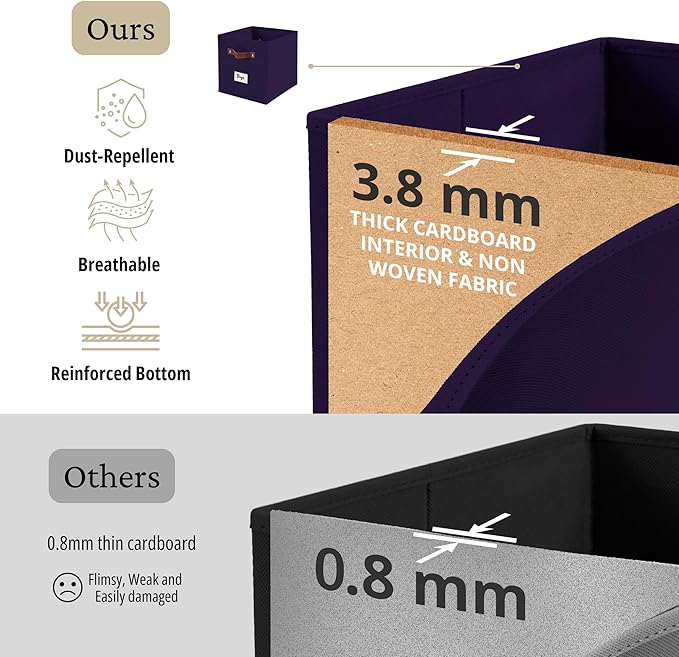 DECOMOMO Storage Bins, Cube Storage Bin - Image 6
