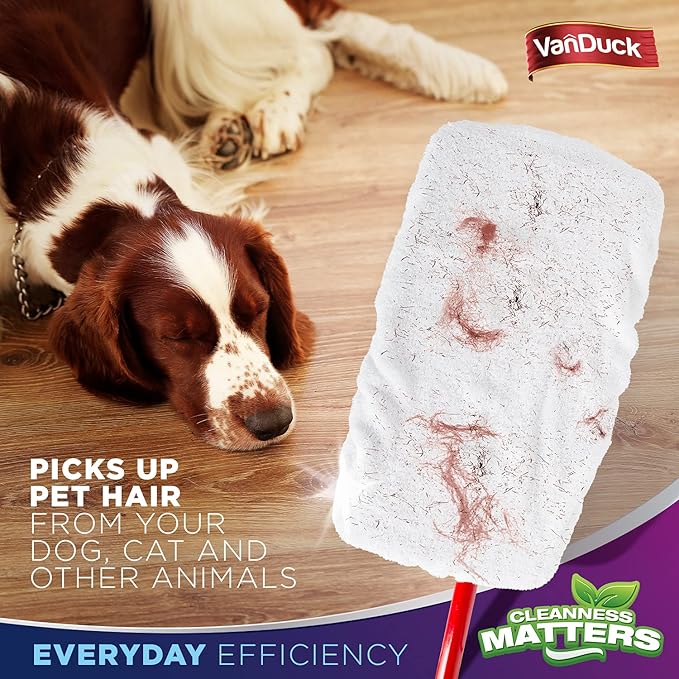VanDuck 100% Cotton Terry Mop Pads 15x8 Inches 3-Pack, Terry Cloth Mop Covers - Image 3
