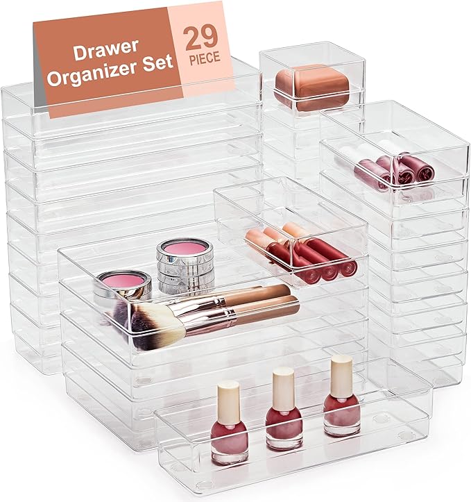 SMARTAKE 29-Piece Drawer Organizer by SMARTAKE