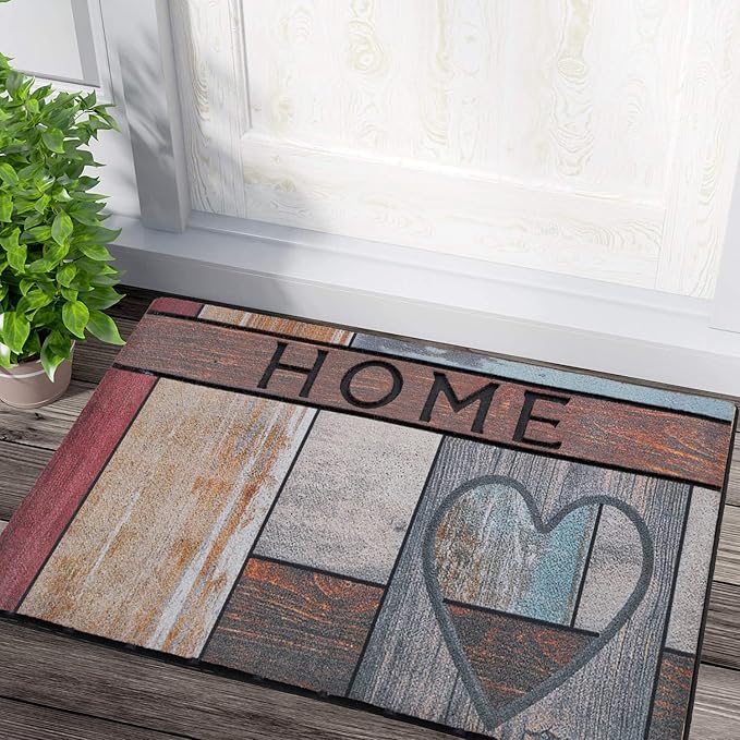 CHICHIC Welcome Door Mat 18x 30 Inch Front Doormat Outdoors - Image 8