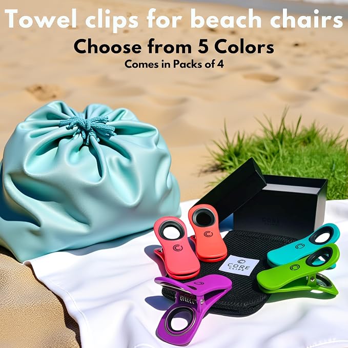 CoreClips Towel Clips for Beach Chairs - Image 8