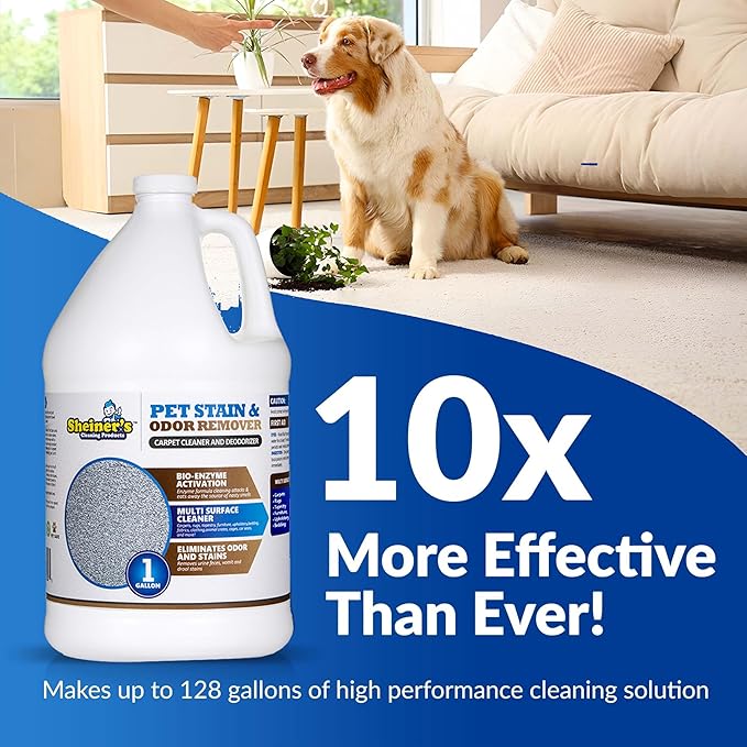 Sheiner's Pet Urine Enzyme Cleaner & Urine Odor Eliminator, Advanced Cleaning - Image 5