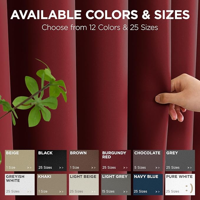 Joydeco Blackout Door Curtain for Doorway Privacy 78 Inches Long, Grommet - Image 7