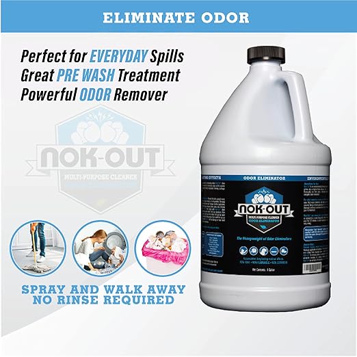 NOK OUT Odor Remover, Pet Deodorizer and Cleaning Spray, Made in the USA - Image 4