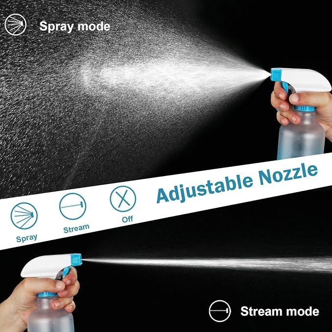 Spray Bottles 16.9oz/500ml Plastic Spray Bottle - Image 5