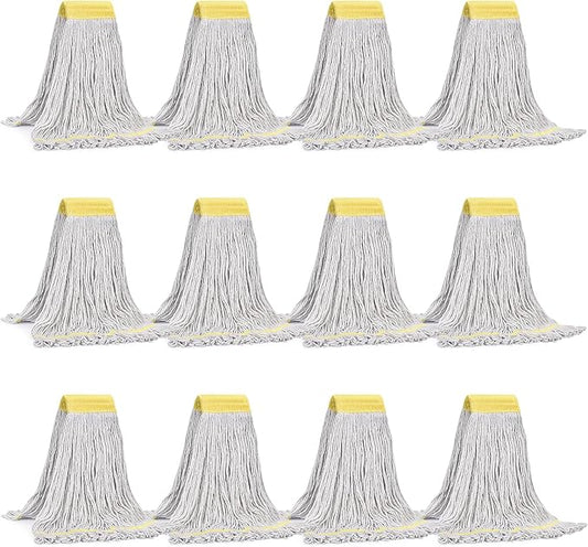 Matthew Cleaning Commercial Mop Head Replacement, 5 Inch Wide Headband by MATTHEWCLEANINGPRODUCTS