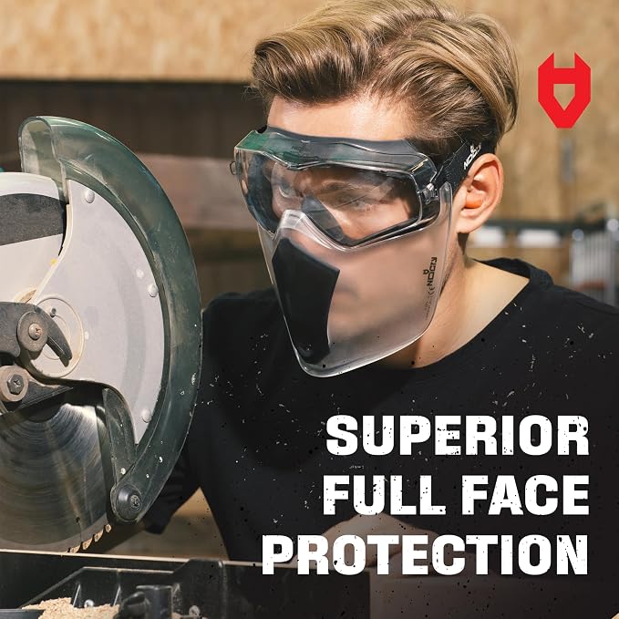 NoCry Safety Face Shield Mask for Work - Image 2