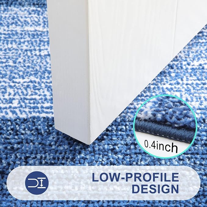 Kitinjoy Indoor Outdoor Door Mat, 32x20 Non-Slip Absorbent Dirt Trapper - Image 4