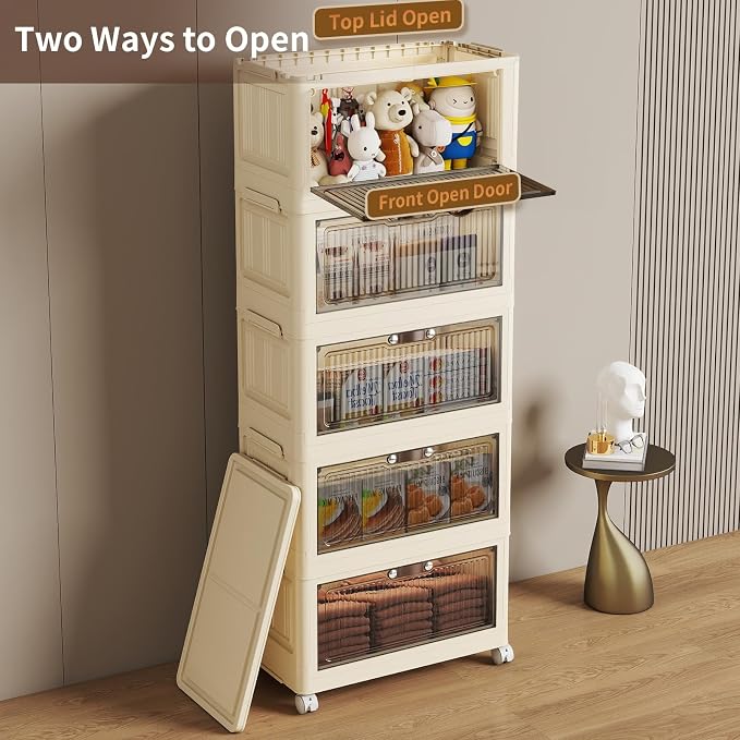 5 Tier - 48QT Storage Bins - Image 5
