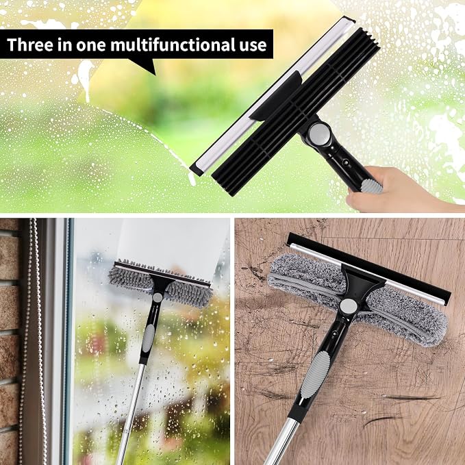 Professional 72'' Window Squeegee Cleaning Washing Tool/Kit - Image 4