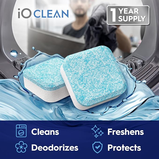 Washing Machine Cleaner and Descaler Tablets 24 Pcs - Image 7