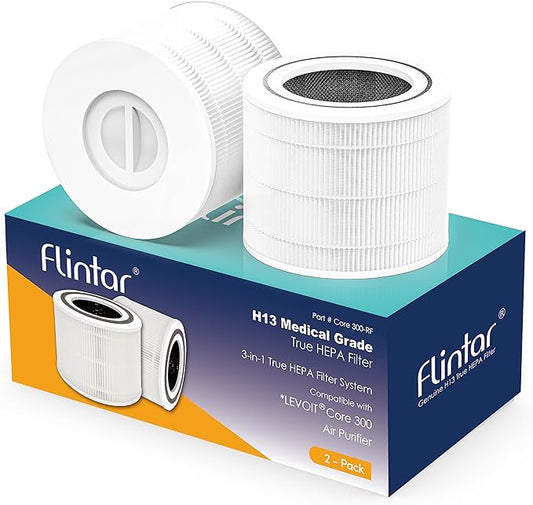 Flintar Core 300 Replacement Filters, Made in Taiwan, Compatible by Flintar