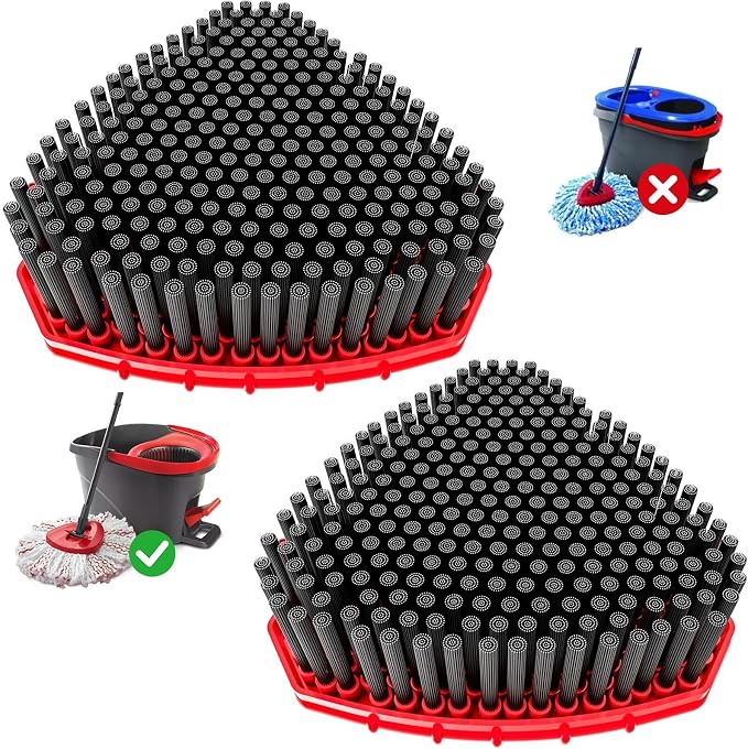 2 Pack Upgraded Spin Mop Replace Head Compatible by Unknown