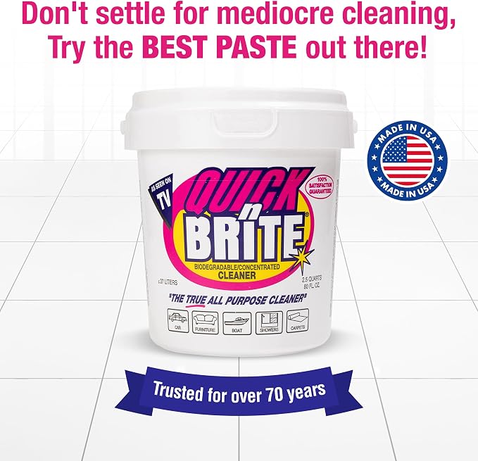 Quick 'n Brite All Purpose Cleaning Paste – Miracle Cleaner - Image 6