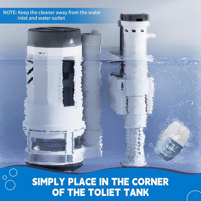 Toilet Bowl Cleaner Tablets, Automatic Toilet Tank Cleaner - Image 3