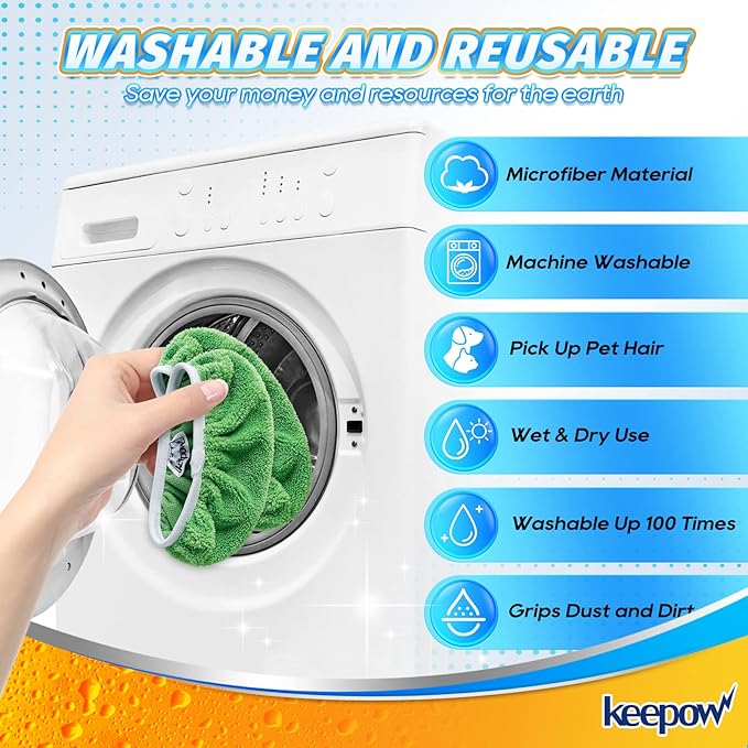 KEEPOW Reusable Wet Pads Compatible - Image 5