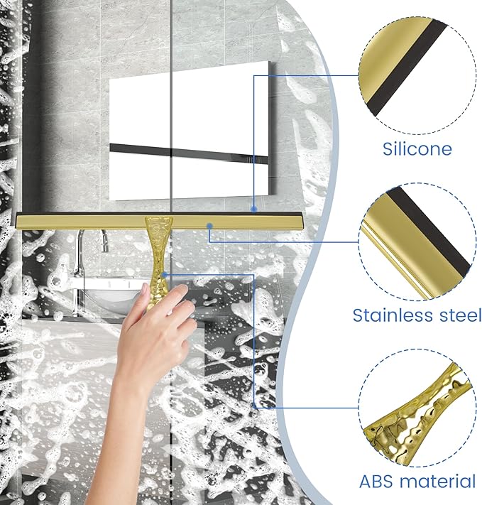 All-Purpose Silicone Shower Squeegee - Image 4