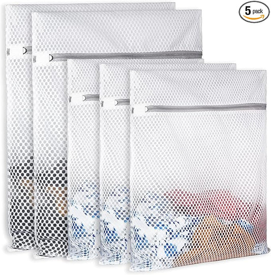 Extra Large Honeycomb Mesh Laundry Bag125gsm Net Fabric Durable and Reusable by SUERIV