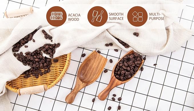 Wooden Coffee Scoop, Wooden Scoops - Image 3