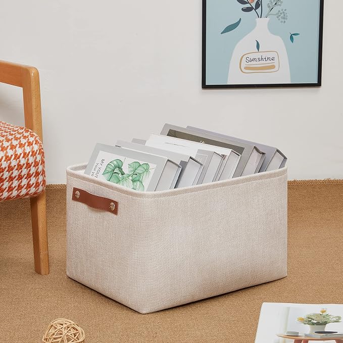 DULLEMELO Fabric Organizer for Storage, Nursery - Image 5