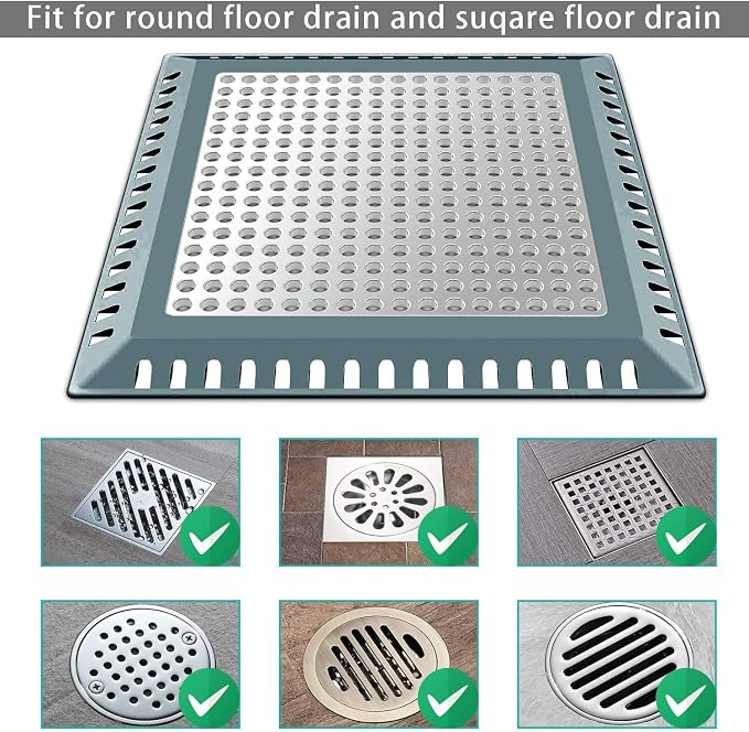 Hair Catcher/Drain Strainer/Shower Drain Cover - Image 6