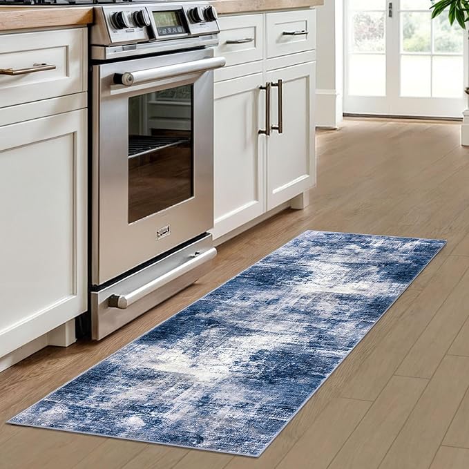 IOHOUZE Abstract Runner Rug 2x6 Ft Washable Runners - Image 2