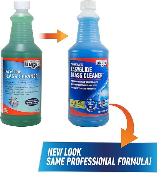 Unger Professional Streak-Free EasyGlide Glass Cleaner Concentrate, 32 oz – - Image 2
