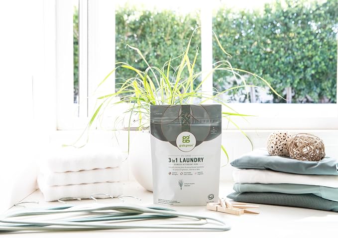 Grab Green 3-in-1 Laundry Detergent Pods, Vetiver Scent, Plant and Mineral Based - Image 8