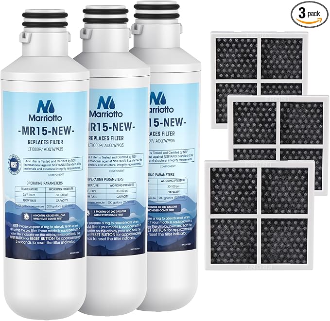 MARRIOTTO Water Filter LT1000PC Replacement by MARRIOTTO
