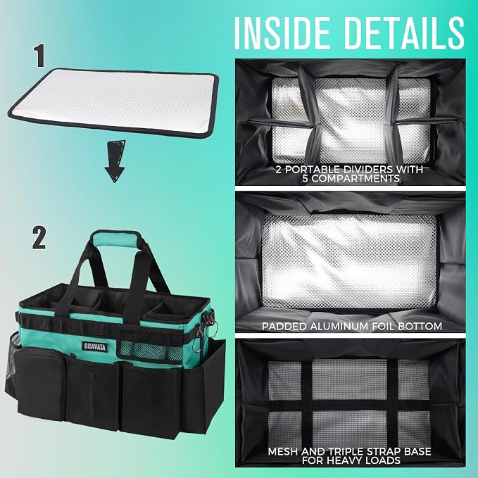 Wearable Cleaning Caddy Bag, Cleaning Caddy Supplies Organizer - Image 4