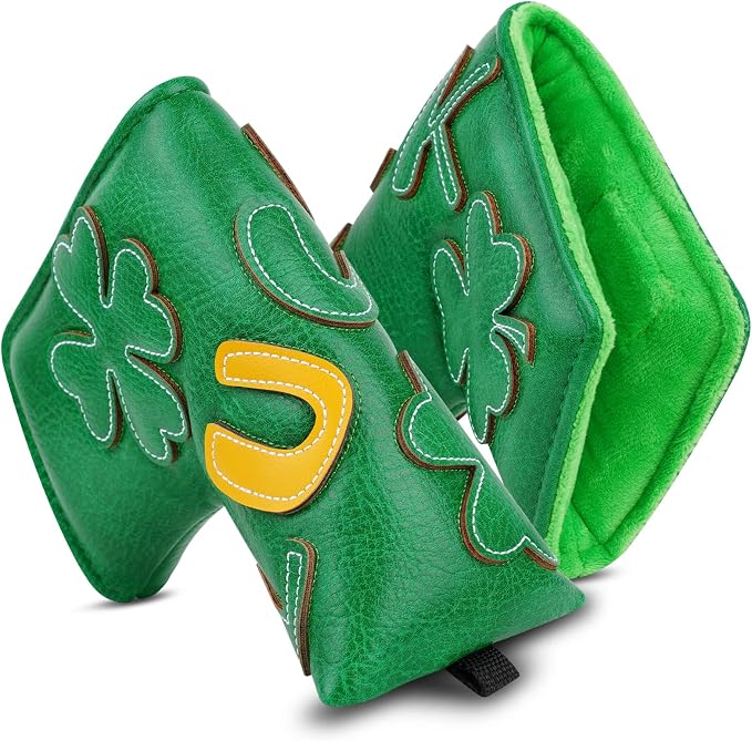 Golf Headcovers Golf Club Head Covers Four Leaf Clover Good Luck Charm - Image 8